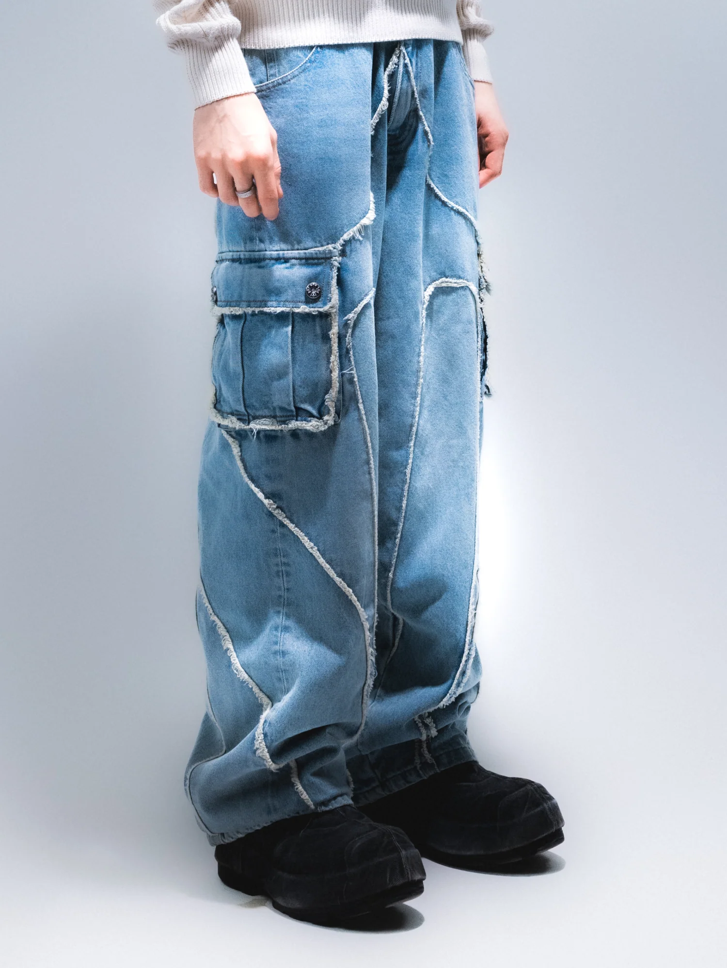 Arnmor Cargo Pant Blue - Image 3