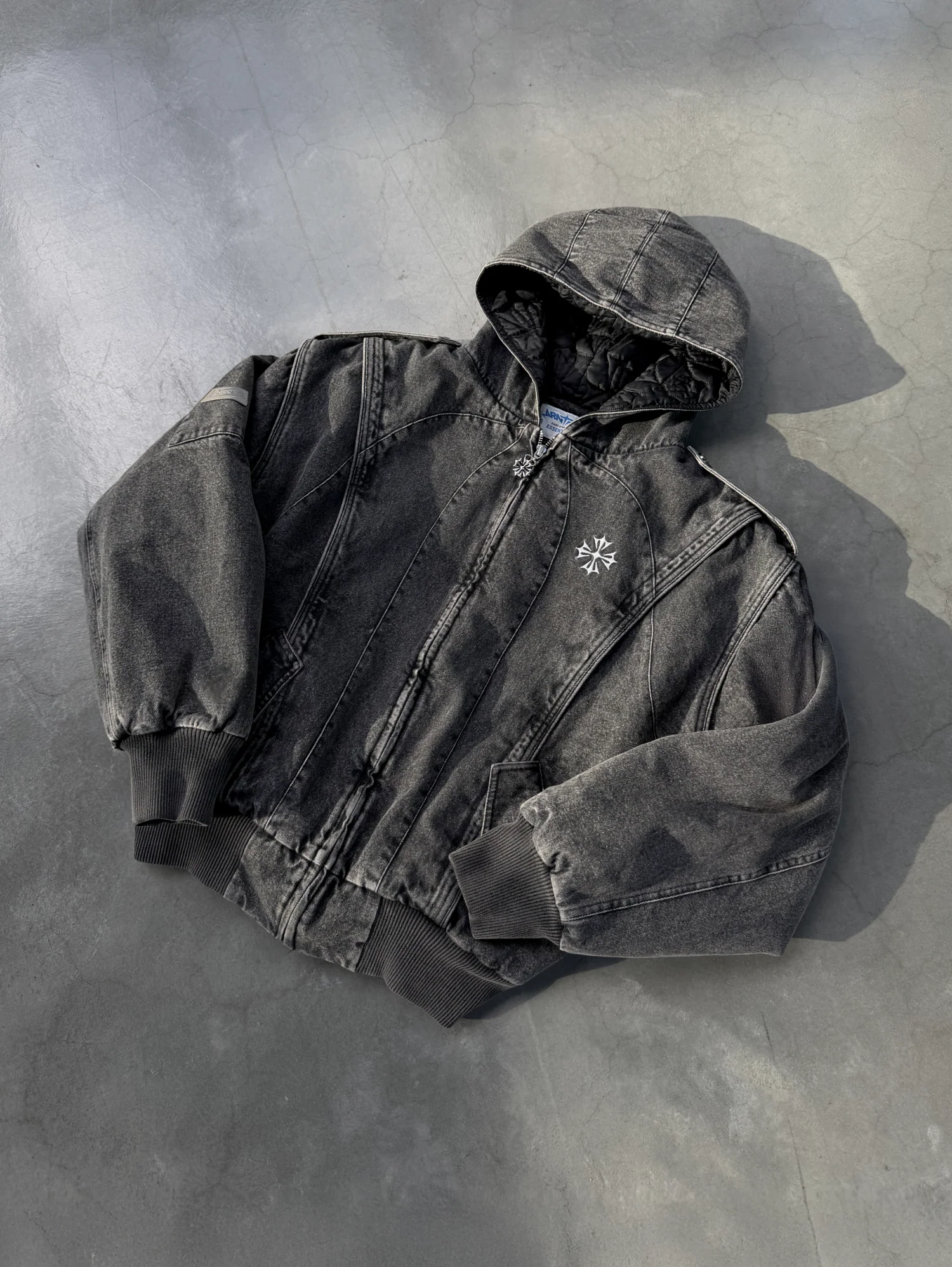Forged Denim Bomber - PRÉCOMMANDE - Image 14