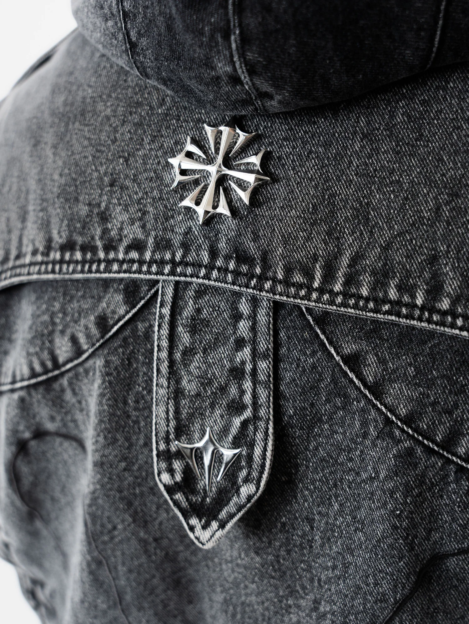 Forged Denim Bomber - PRÉCOMMANDE - Image 5