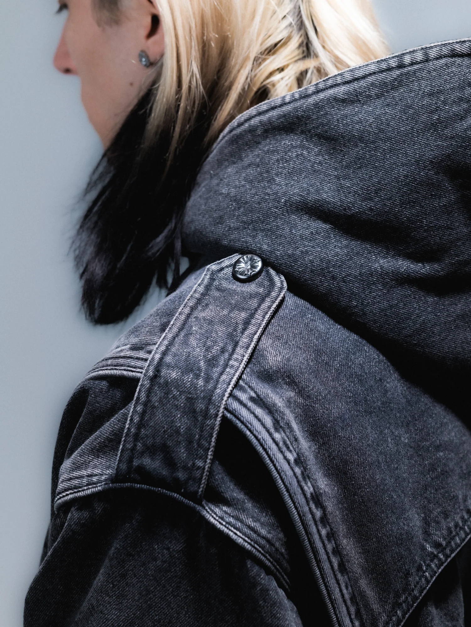 Forged Denim Bomber - PRÉCOMMANDE - Image 9