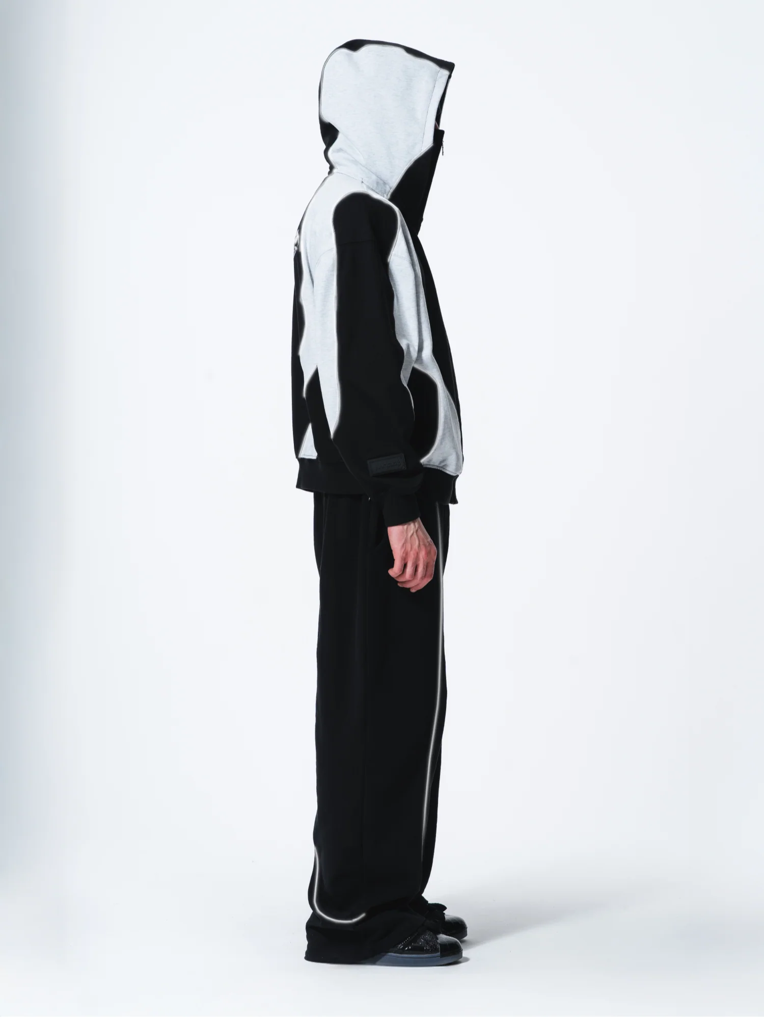 Bicolor Reflective Phantom Hoodie - Image 10