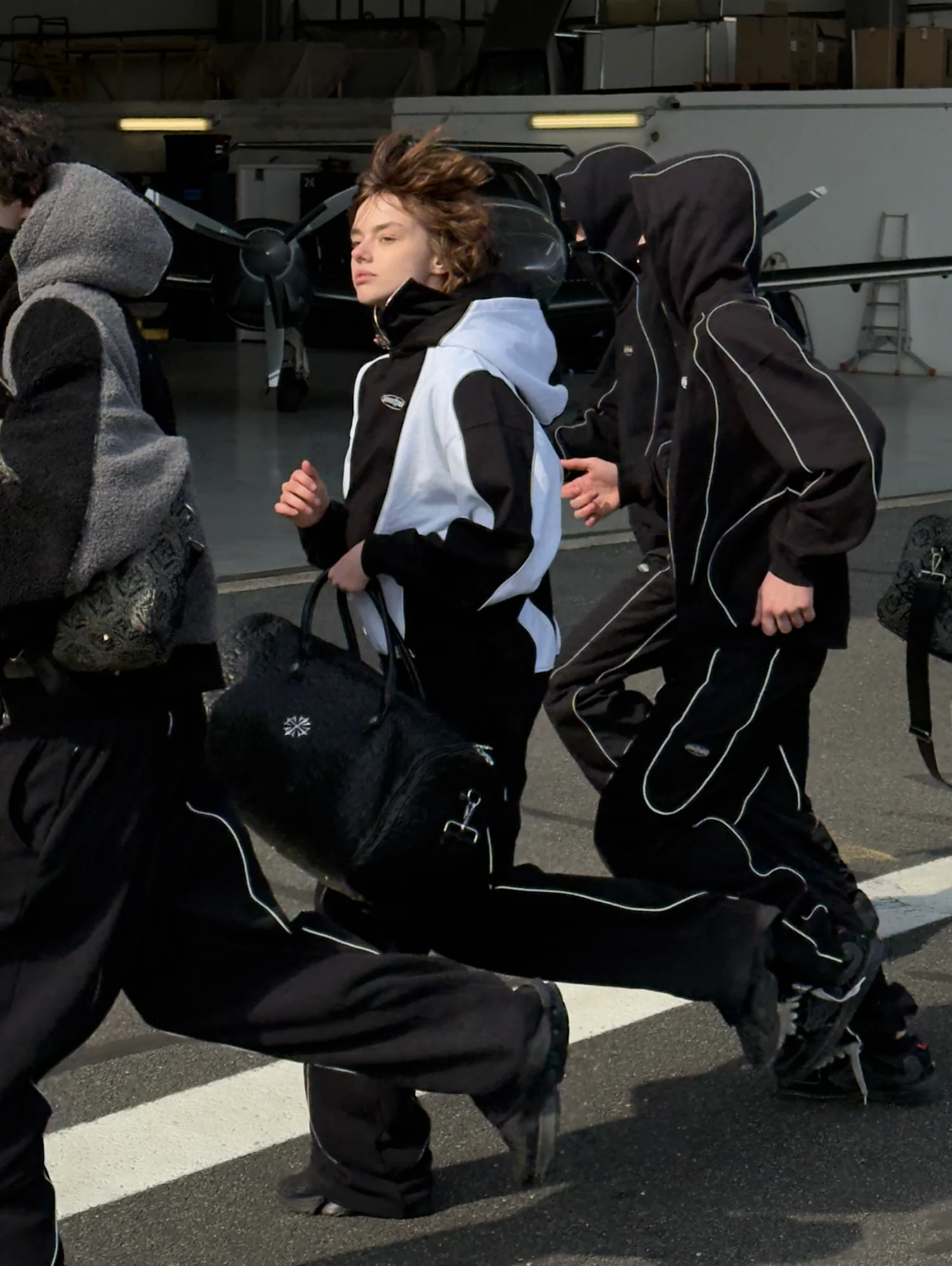 Bicolor Reflective Phantom Hoodie - Image 12