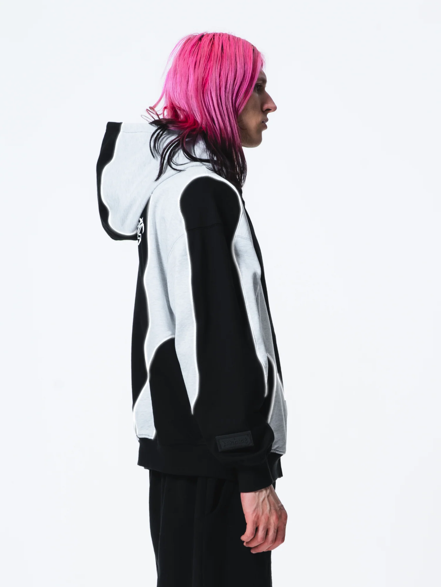 Bicolor Reflective Phantom Hoodie - Image 7
