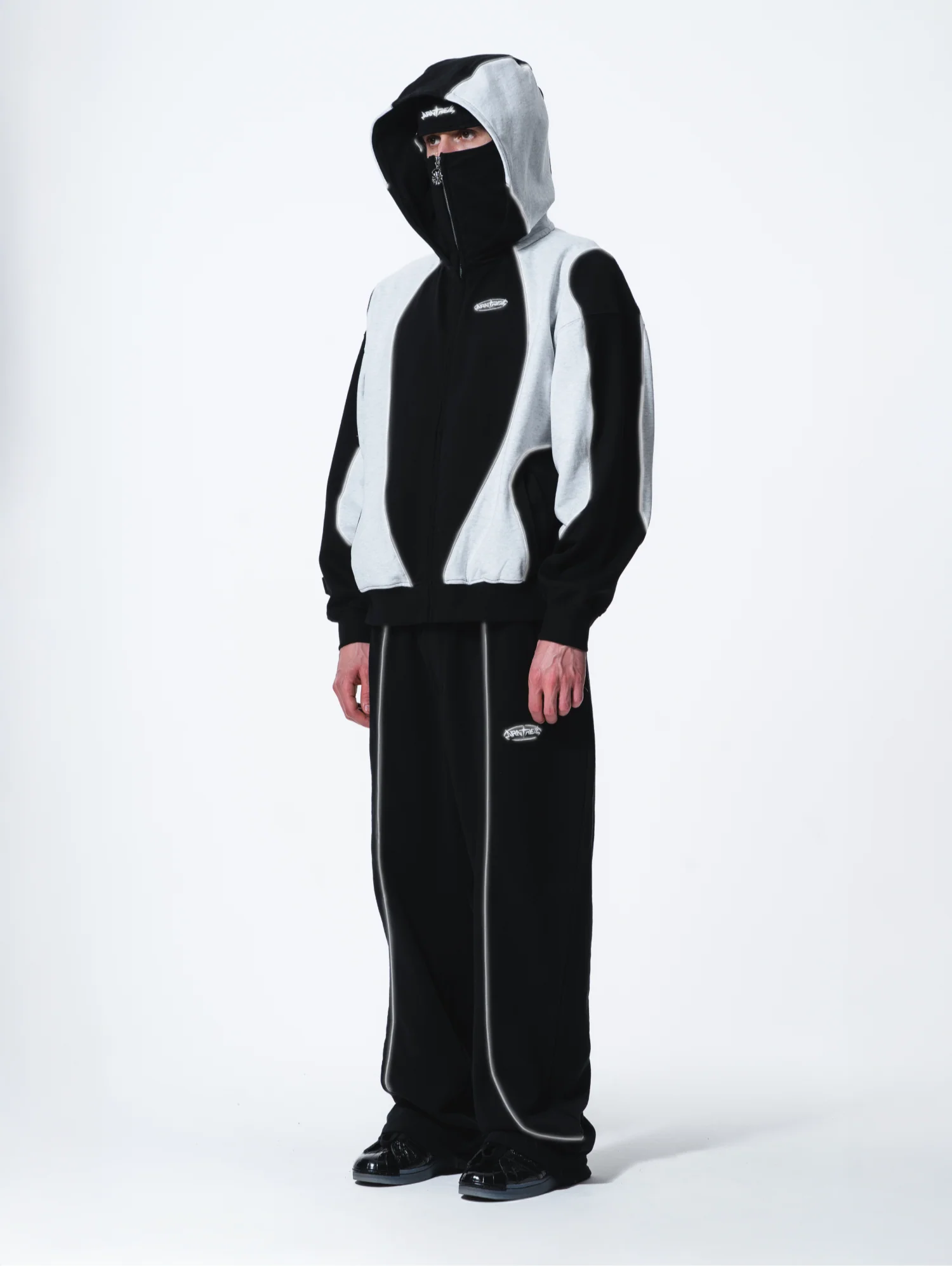 Bicolor Reflective Phantom Hoodie - Image 9