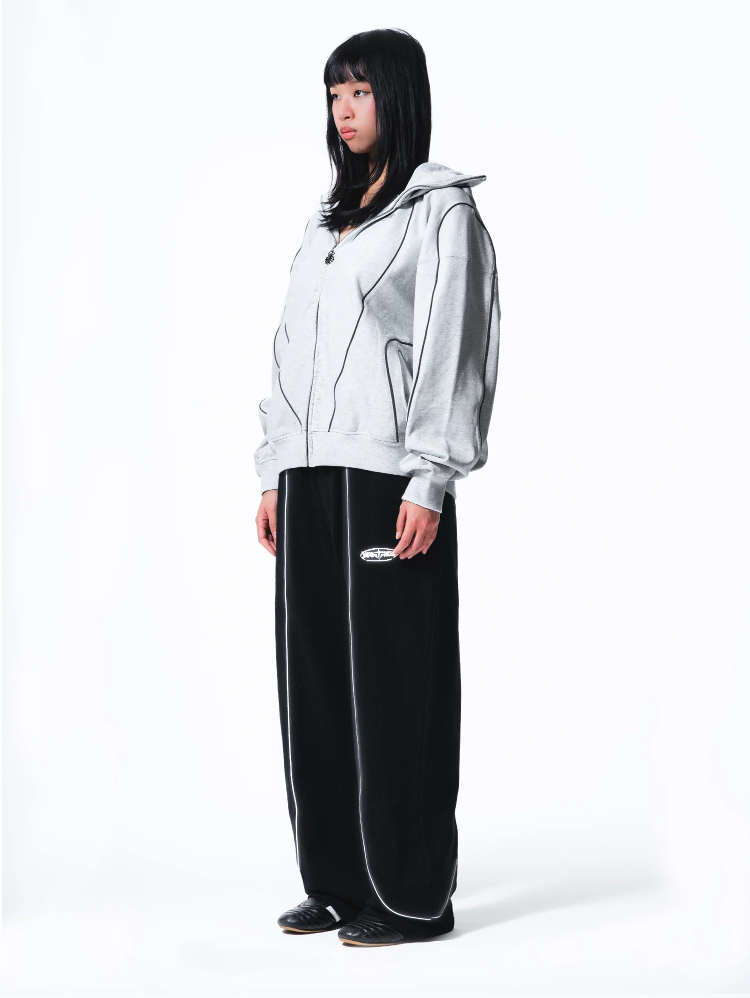 Reflective Phantom Hoodie Grey - Image 11