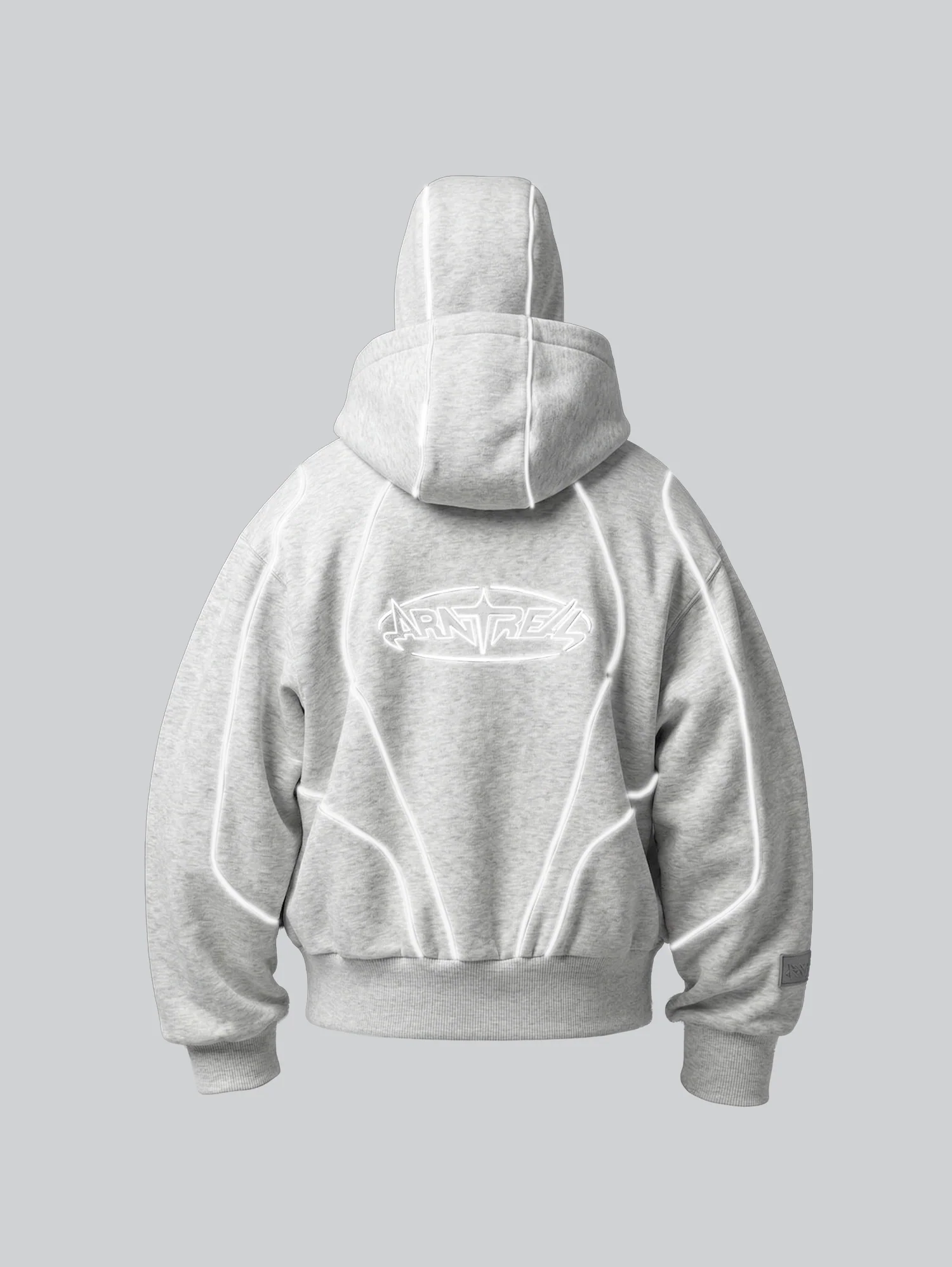 Reflective Phantom Hoodie Grey - Image 3