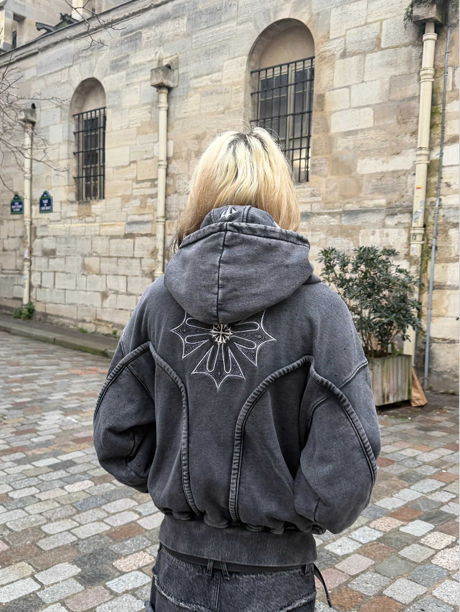 Wash Black Phantom Hoodie - Image 13