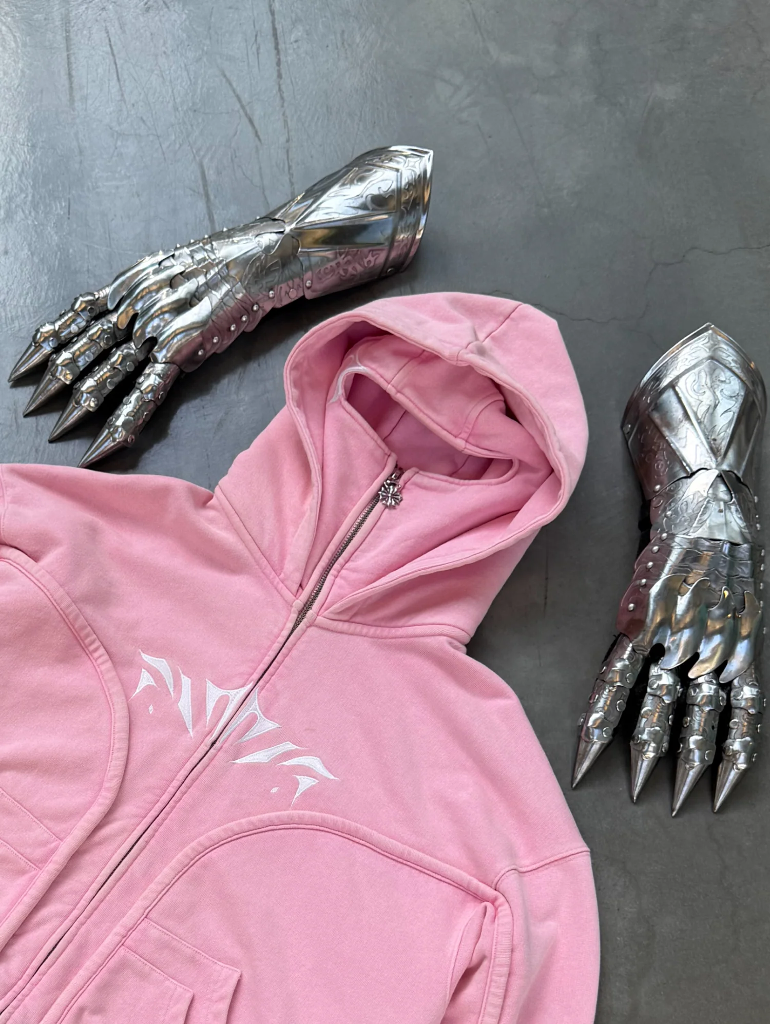 Wash Pink Phantom Hoodie - Image 11