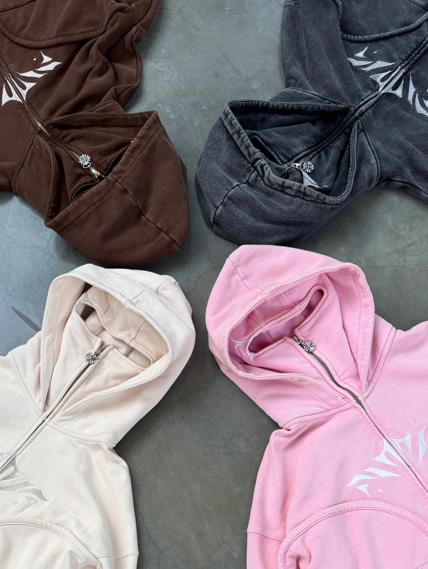 Wash Pink Phantom Hoodie - Image 12