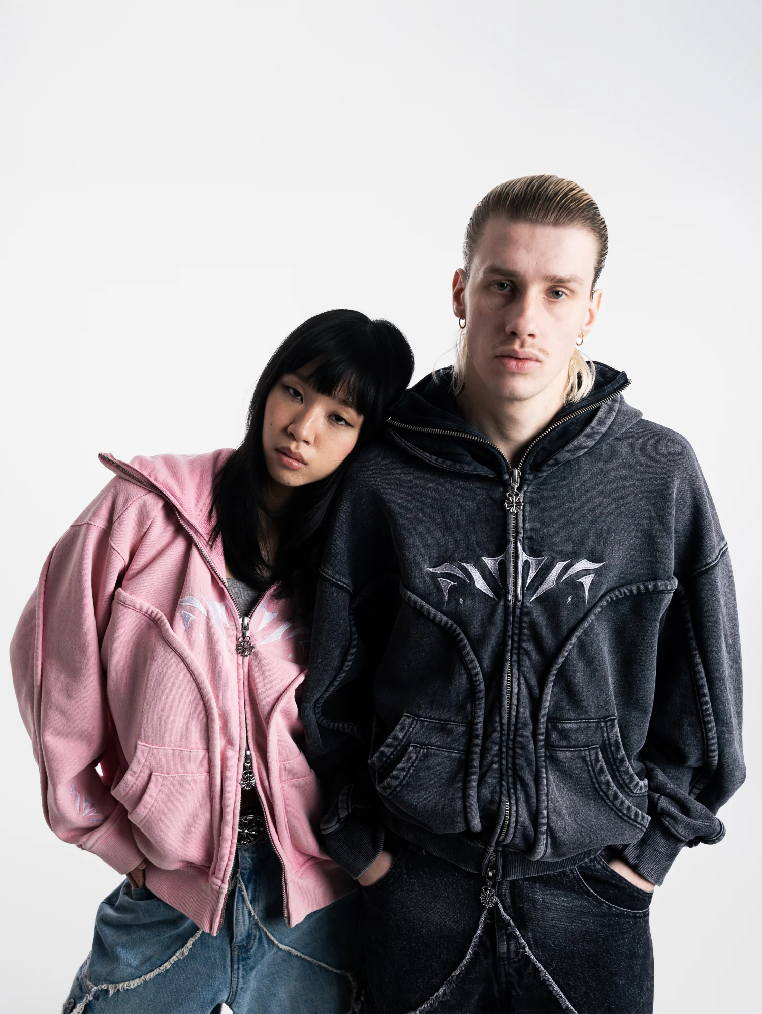 Wash Pink Phantom Hoodie - Image 6