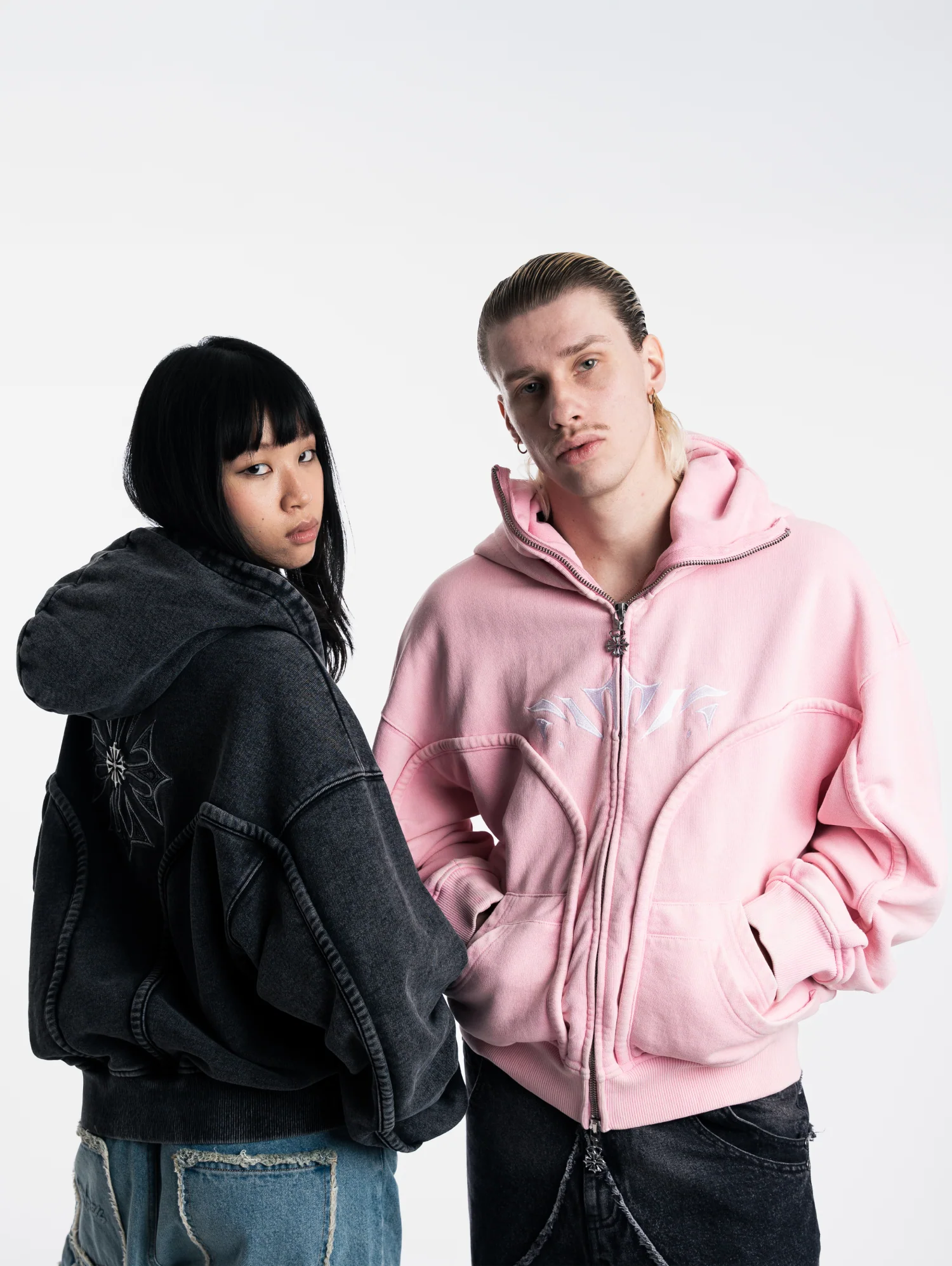 Wash Pink Phantom Hoodie - Image 7